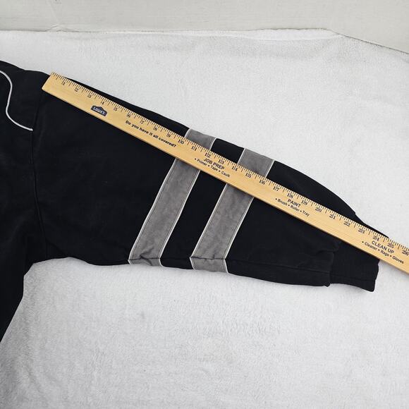 Vintage JH Design Chevrolet Racing Cotton Twill Jacket Black/Gray/Red Size 3XL - Picture 8 of 10